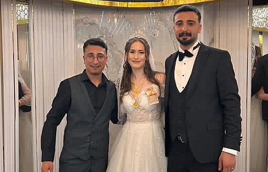 Daş ve Sevinç ailelerinin mutlu günü