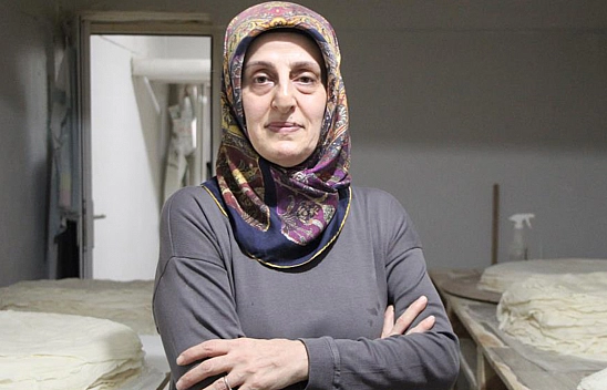 Devlet Desteğiyle Kurdular, Günde 350 Kilo Yufka Üretiyorlar