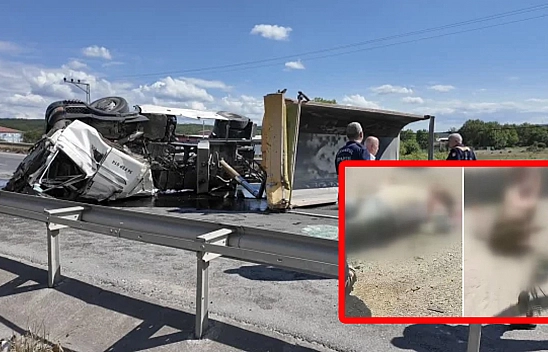 Direksiyon hakimiyetini kaybetti: Uzvu koptu