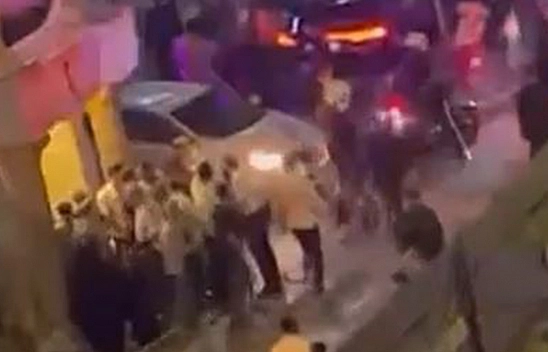 Düğünde çıkan kavga sokağa taştı
