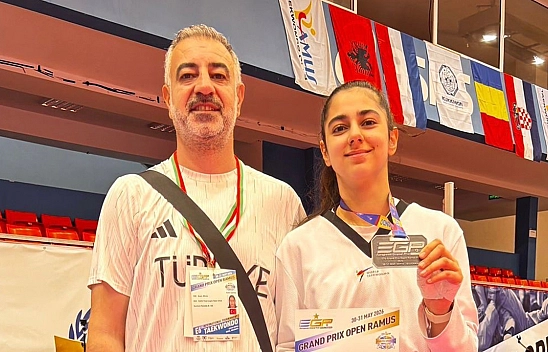 Ebrar Acar'dan Avrupa'da gümüş madalya