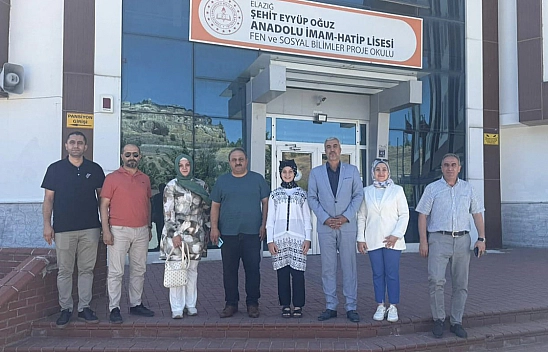 Eğitim-Bir-Sen Elazığ 1 Nolu Şube'den LGS şampiyonlarına ziyaret