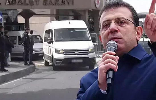 Ekrem İmamoğlu Silivri Cezaevi'ne götürüldü