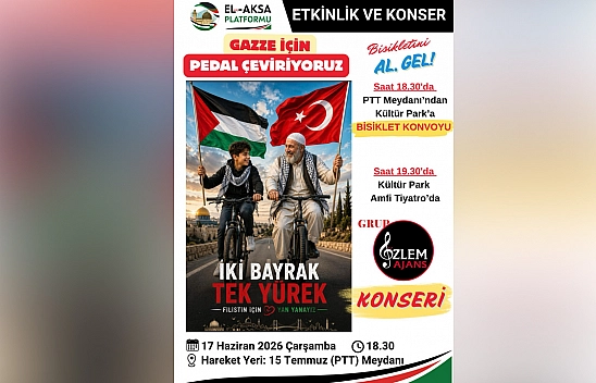 El-Aksa Platformu'ndan Gazze'ye destek konvoyu ve konseri