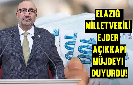 Elazığ'a rekor hibe! Elazığlı çiftçinin yüzü sonunda gülecek