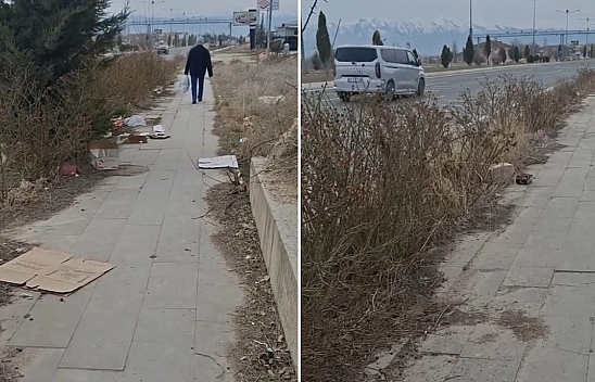 Elazığ'a yakışmayan görüntüler..
