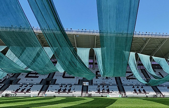 Elazığ Atatürk Stadyumunda ilkler deneniyor
