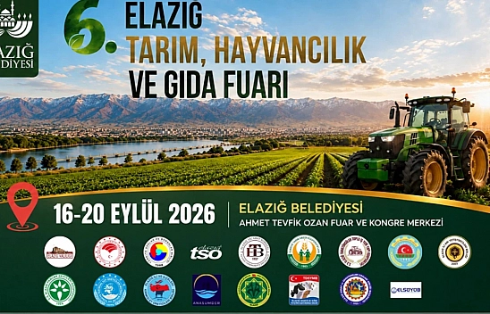 Elazığ Belediyesi 6. Tarım Fuarı başlıyor