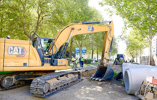 Elazığ Belediyesi, Cumhuriyet Mahallesi'nde altyapı yenileme çalışmasına devam ediyor