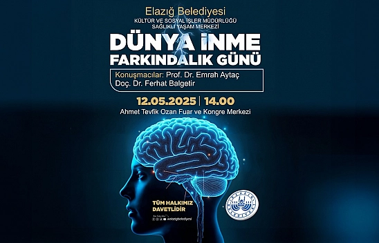 Elazığ Belediyesi, Dünya İnme Farkındalık Günü dolayısıyla seminer düzenleyecek