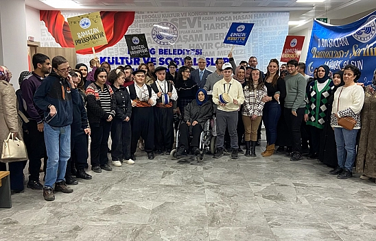 Elazığ Belediyesi Engelsiz Yaşam Merkezi'nde Ramazan coşkusu