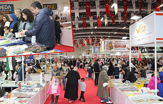 Elazığ belediyesi kitap fuarı'na yoğun ilgi