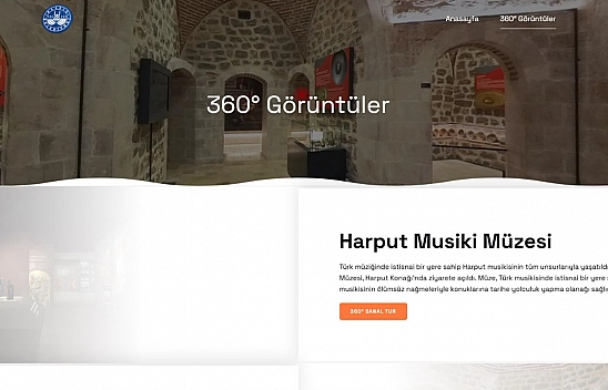 Elazığ Belediyesi Müzeleri, artık sanal turla da gezilebilecek