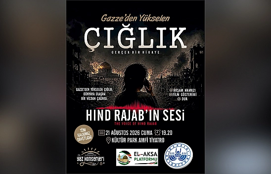 Elazığ Belediyesi'nden 'Hind Rajab'ın Sesi' adlı filmin gösterimi