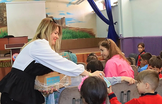 Elazığ Belediyesi'nden miniklere sağlıklı destek