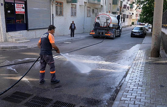 Elazığ Belediyesi'nden Olgunlar Mahallesi'nde kapsamlı temizlik