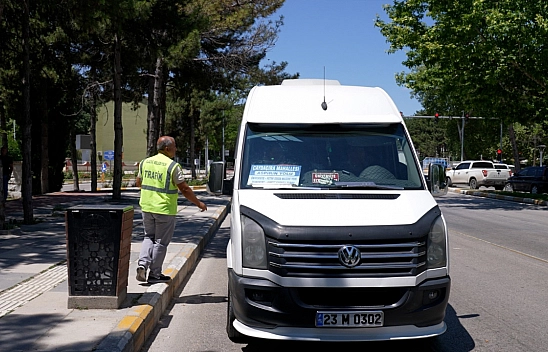 Elazığ Belediyesi'nden toplu taşımada klima denetimi
