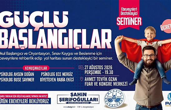 Elazığ Belediyesi'nden velilere yönelik seminer