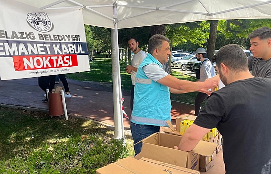 Elazığ Belediyesi'nden YKS adaylarına destek