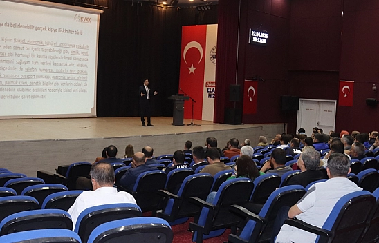 Elazığ belediyesi personeline yönelik KVKK semineri verildi