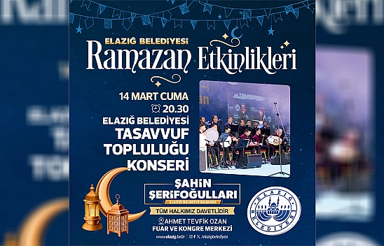 Elazığ Belediyesi Ramazan etkinlikleri tüm hızıyla devam ediyor