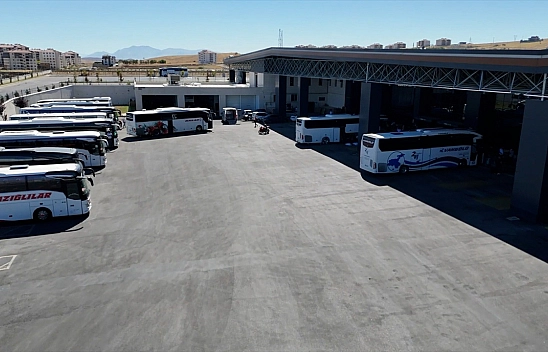 Elazığ Belediyesi Şehirler Arası Otobüs Terminali, yoğun ilgi görüyor