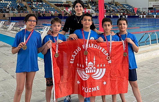 Elazığ Belediyesi Spor Kulübü Yüzme Takımı, önemli bir başarı elde etti