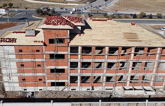 Elazığ Belediyesi Tarafından İnşa Edilen Okulda Sona Yaklaşılıyor