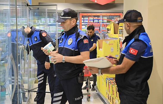 Elazığ Belediyesi Zabıta ekiplerinden sıkı denetim