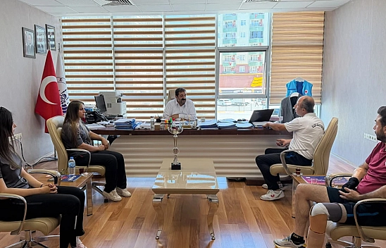Elazığ Belediyespor Kadın Masa Tenisi Takımı'ndan ziyaret