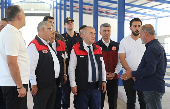 Elazığ Besi OSB'de tamamlanan yatırımlar yerinde incelendi