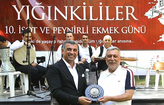 Elazığ'da 10. Yığınkililer  İsot ve Peynirli Ekmek Festivali düzenlendi