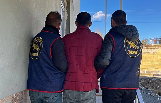 Elazığ'da 10 Yıl Kesinleşmiş Hapis Cezası Bulunan Zanlı Tutuklandı