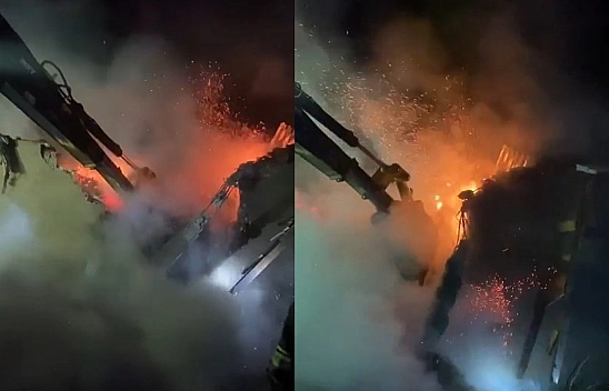 Elazığ'da 100 Ton Arpa Kül Oldu!