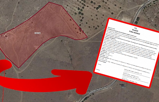 Elazığ'da 17 dönümlük tarla değerinin altında satışa çıkarılıyor! Alan çok kazanacak