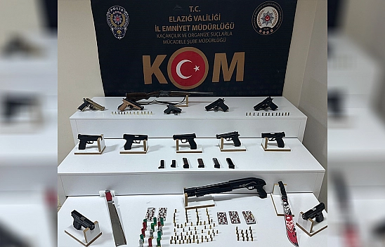 Elazığ'da 2 suç örgütü çökertildi: 30 şüpheli yakalandı