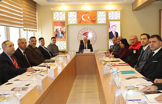 Elazığ'da 2025 yılı değerlendirme toplantısı yapıldı