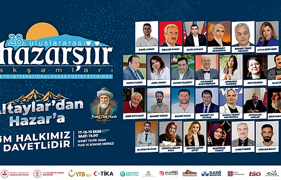 Elazığ'da 28. Uluslararası Hazar Şiir Akşamları başlıyor