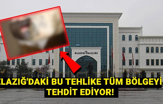 Elazığ'da 3 ilçe karantinada! 10 kilometrelik yasak bölge ilan edildi