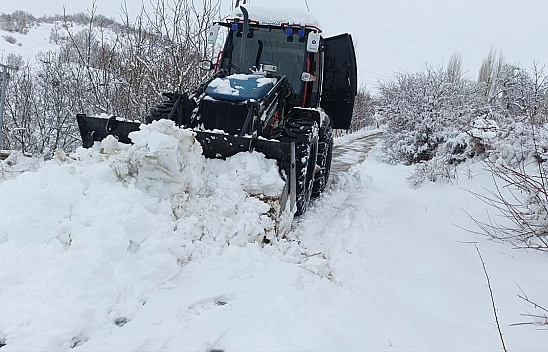 Elazığ'da 316 köy yolu ulaşıma kapandı