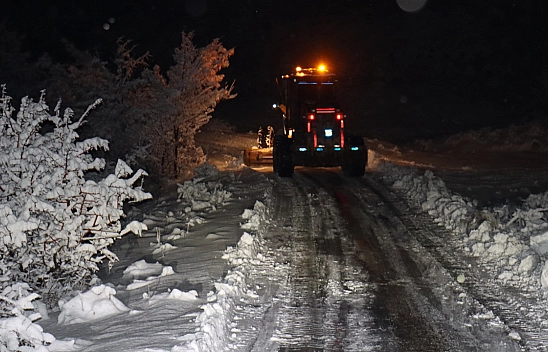 Elazığ'da 45 köy yolu ulaşıma açıldı