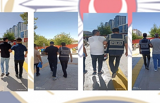 Elazığ'da 48 Firari Hükümlü Yakalandı