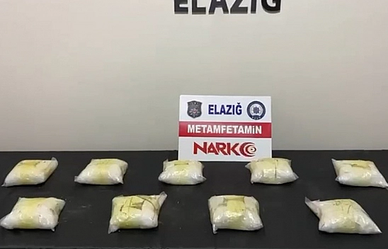 Elazığ'da 5 kilo uyuşturucu ele geçirildi!