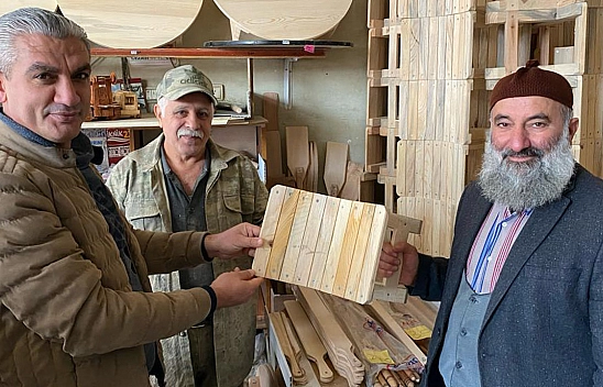 Elazığ'da 50 Yıldır Tahtayı Sanata Dönüştürüyorlar