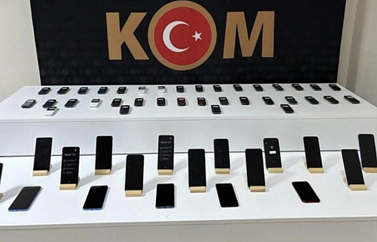 Elazığ'da 55 Adet Kaçak Telefon Ele Geçirildi