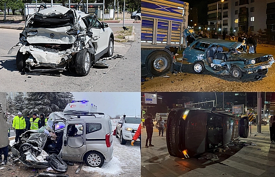 Elazığ'da 6 aylık trafik bilançosu: 4 ölü, bin 226 yaralı