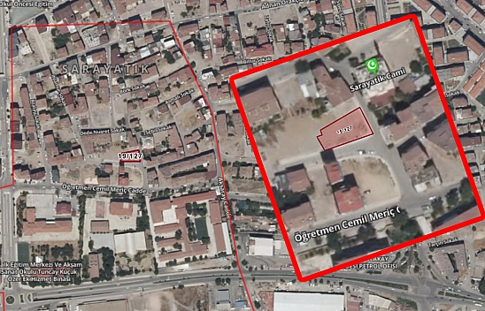 Elazığ'da 7 kat imarlı arsa uygun fiyata satışta! 1 Milyon 336 Bin TL'ye icradan satışa çıkarıldı