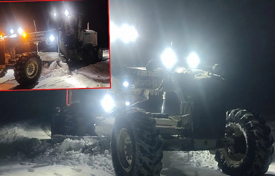 Elazığ'da 81 araç ve 99 personelin yoğun mesaisi