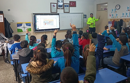 Elazığ'da 95 Öğrenciye Trafik Eğitimi Verildi