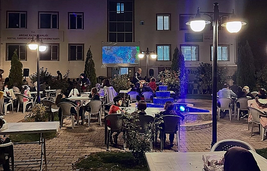 Elazığ'da açık hava sinema etkinliği